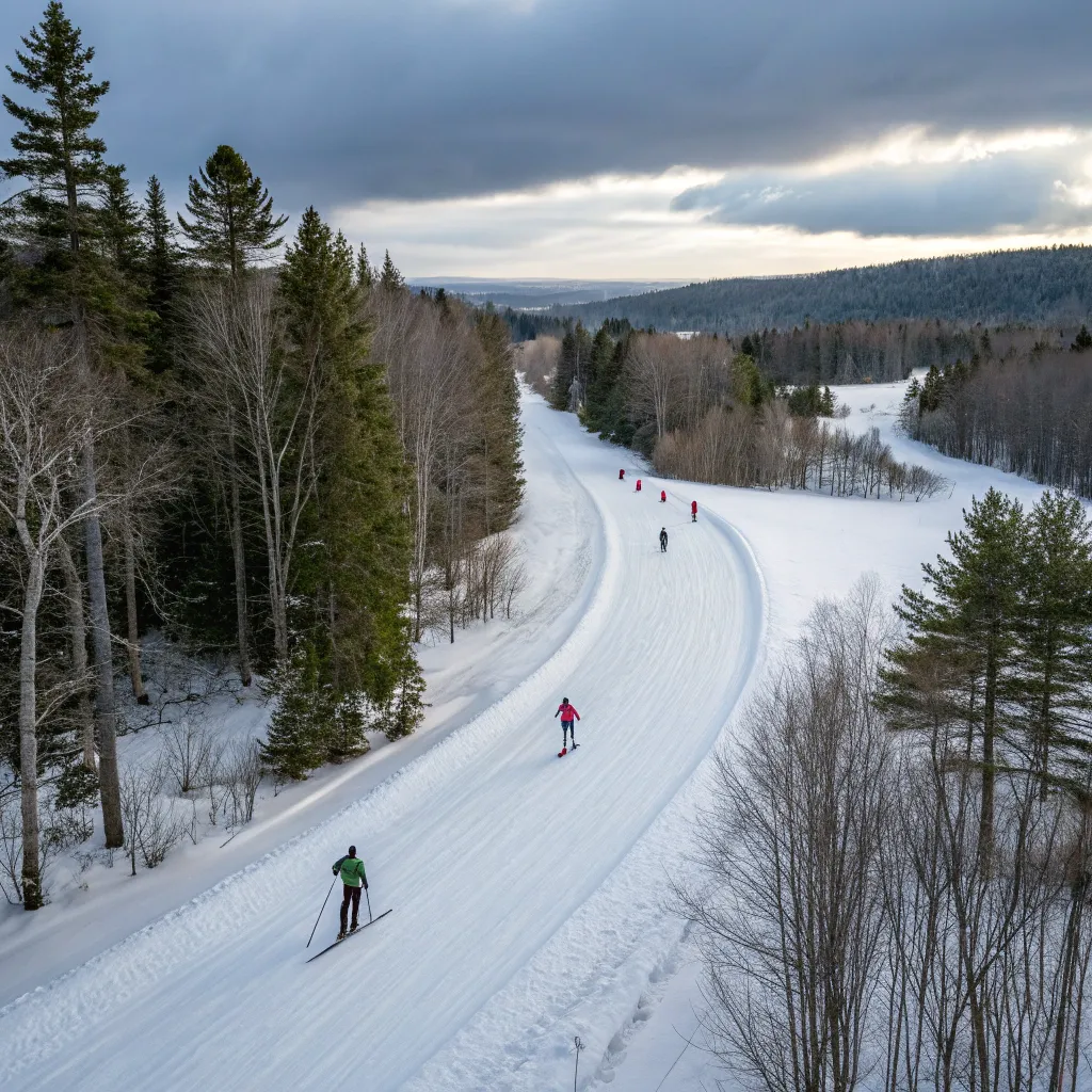 Beginner Cross-Country Skiing Course